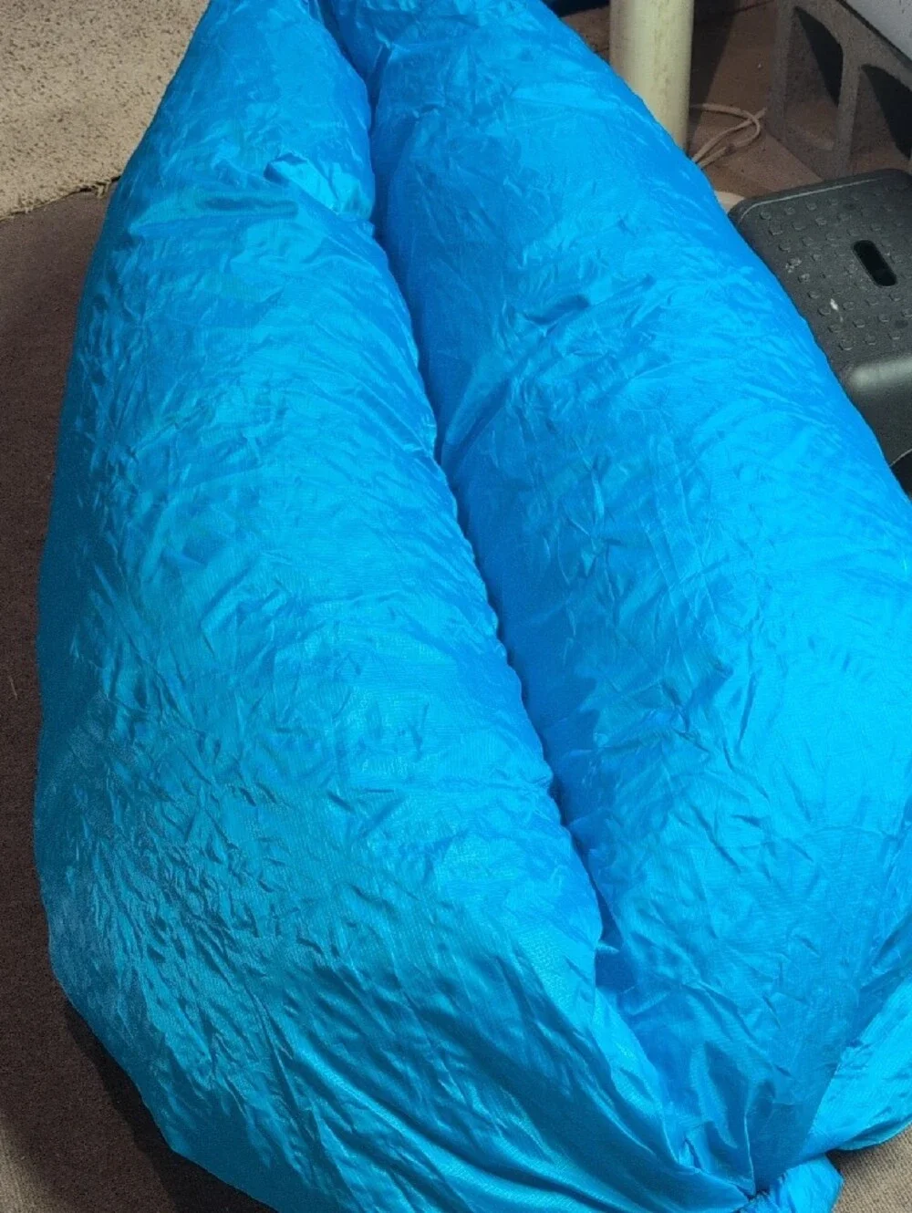 Bright Blue The Official Pouch Couch